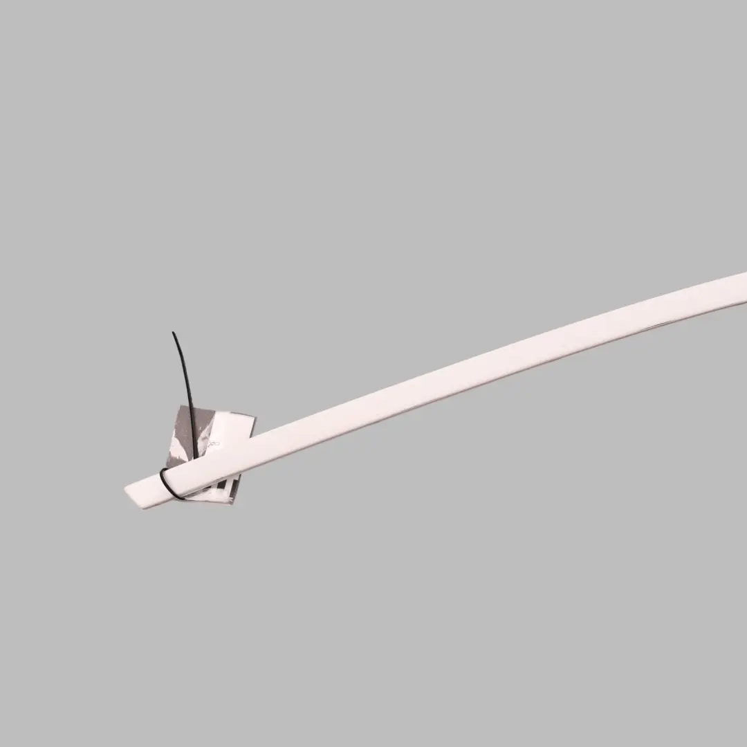 Audi Q7 4L Window Frame Trim Strip Rear Left N/S Ibis White - Y9C 4L0853084B - SKU 4L0853083B-IWH - Part number 4L0853083B