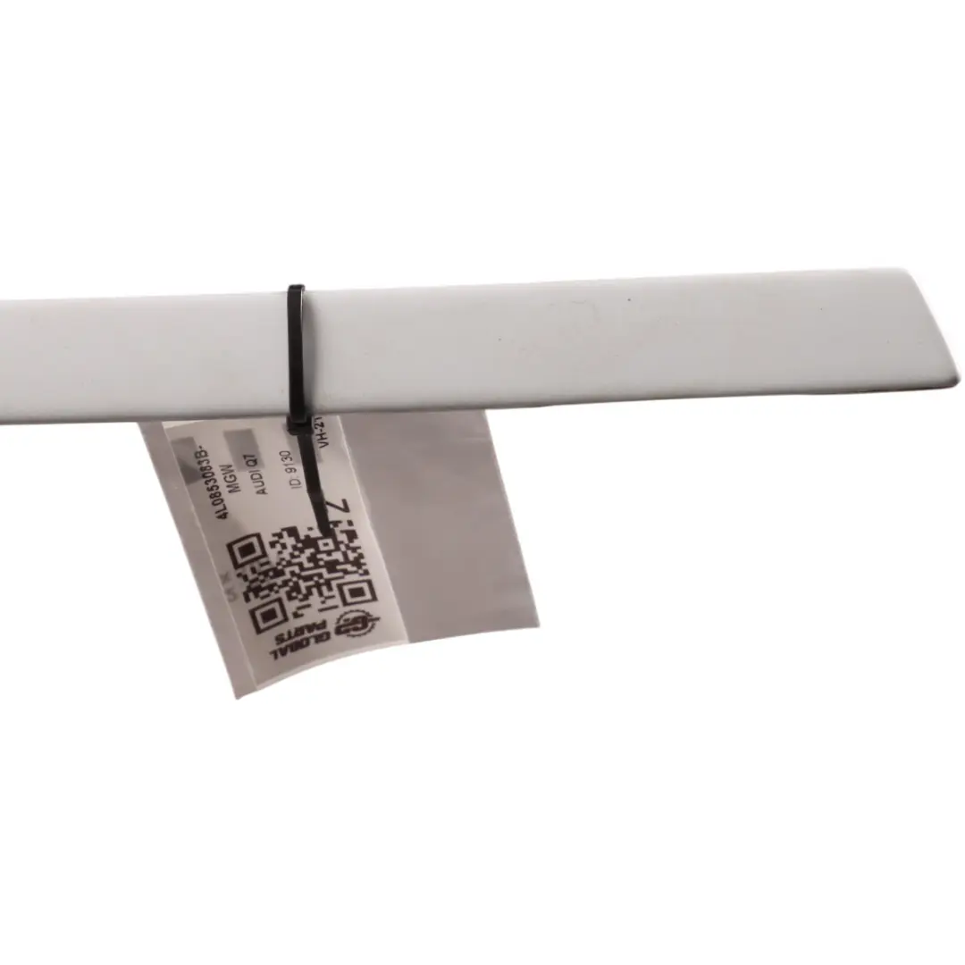 Audi Q7 4L Baguette Vitre Arrière Gauche Blanc Glacier Nacré S9R - SKU 4L0853083B-MGW - Numéro de pièce 4L0853083B