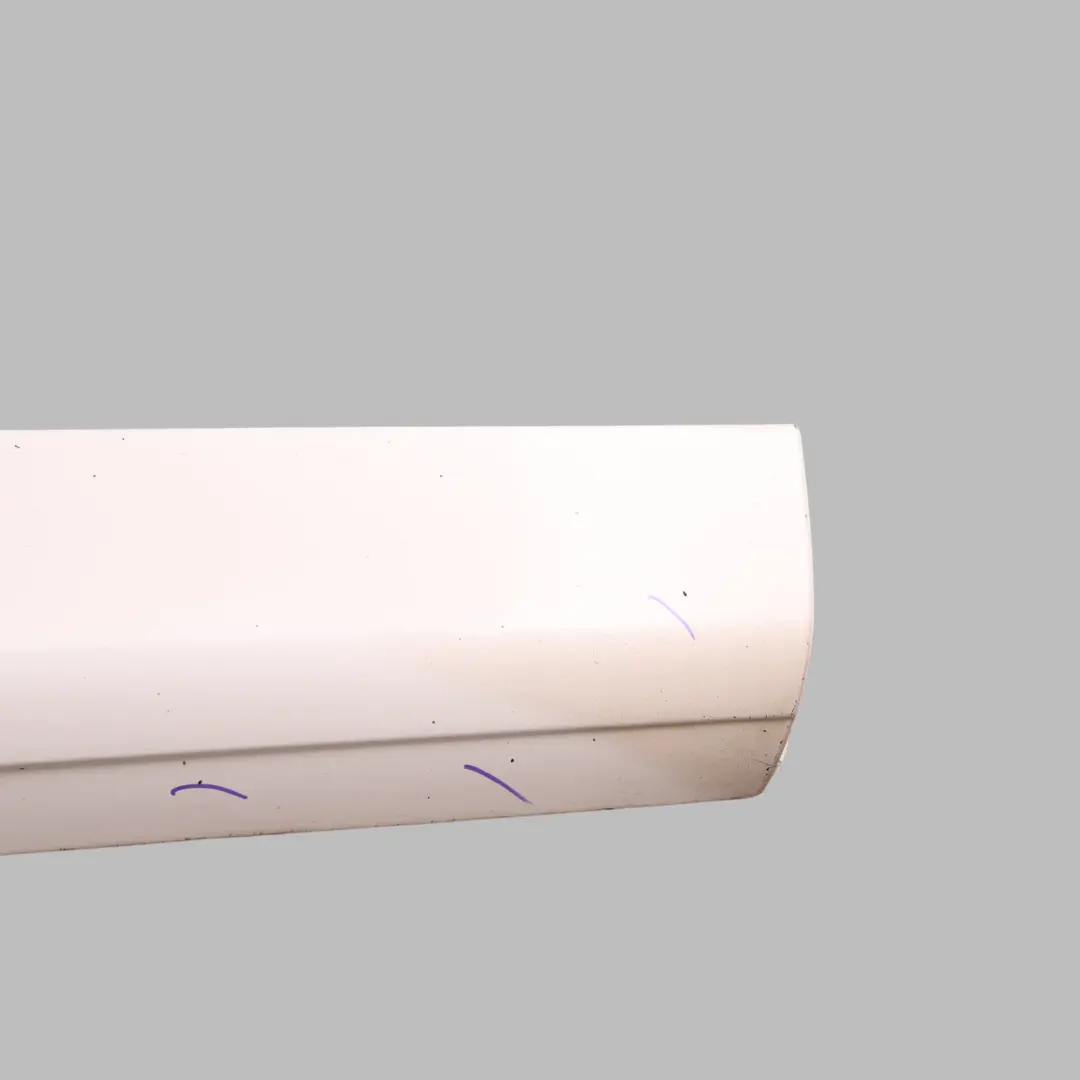 Step Cover Door Front Right O/S Ibis White - Y9C to Audi Q7 4L with Part number 4L0853960F Audi Q7 4L Step Cover Door Front Right O/S Ibis White - Y9C - SKU 4L0853960F-IWH - Part number 4L0853960F