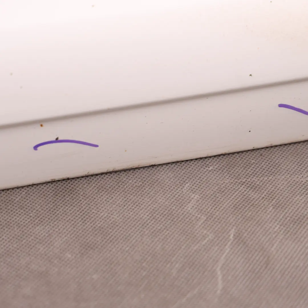 Step Cover Door Front Right O/S Ibis White - Y9C to Audi Q7 4L with Part number 4L0853960F Audi Q7 4L Step Cover Door Front Right O/S Ibis White - Y9C - SKU 4L0853960F-IWH - Part number 4L0853960F