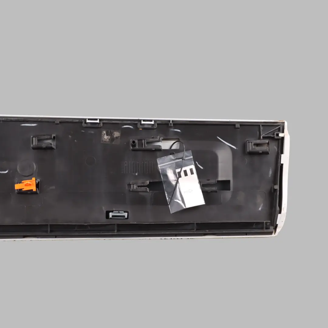 Audi Q7 4L Door Sill Cover Moulding Strip Rear Left N/S Glacier White Pearl-S9R - SKU 4L0853969F-MGW - Part number 4L0853969F