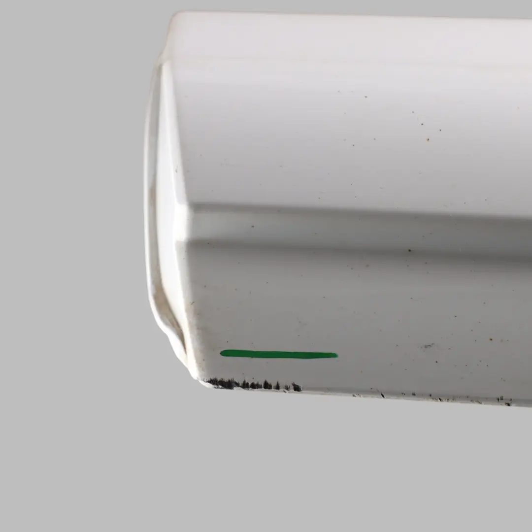 Door Sill Cover Moulding Strip Rear Left N/S Glacier White Pearl-S9R to Audi Q7 4L with Part number 4L0853969F Audi Q7 4L Door Sill Cover Moulding Strip Rear Left N/S Glacier White Pearl-S9R - SKU 4L0853969F-MGW - Part number 4L0853969F