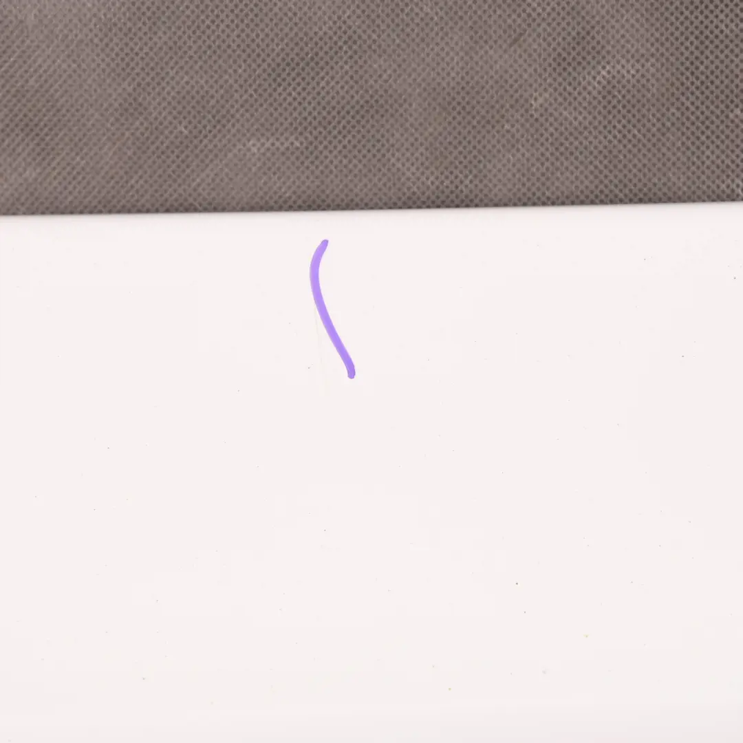 Door Sill Cover Moulding Strip Rear Right O/S Ibis White - Y9C to Audi Q7 4L with Part number 4L0853970F Audi Q7 4L Door Sill Cover Moulding Strip Rear Right O/S Ibis White - Y9C - SKU 4L0853970F-IWH - Part number 4L0853970F