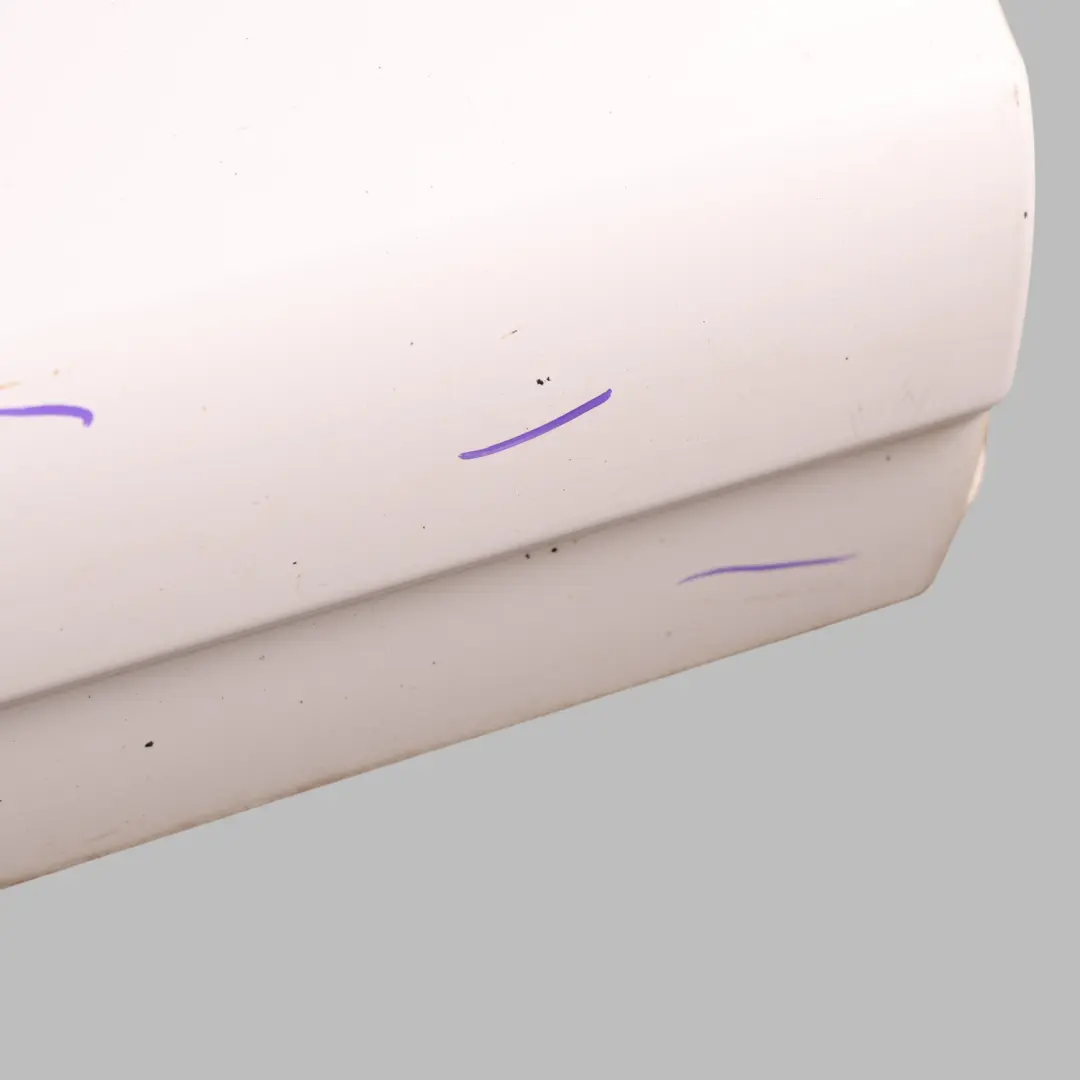 Audi Q7 4L Door Sill Cover Moulding Strip Rear Right O/S Ibis White - Y9C - SKU 4L0853970F-IWH - Part number 4L0853970F