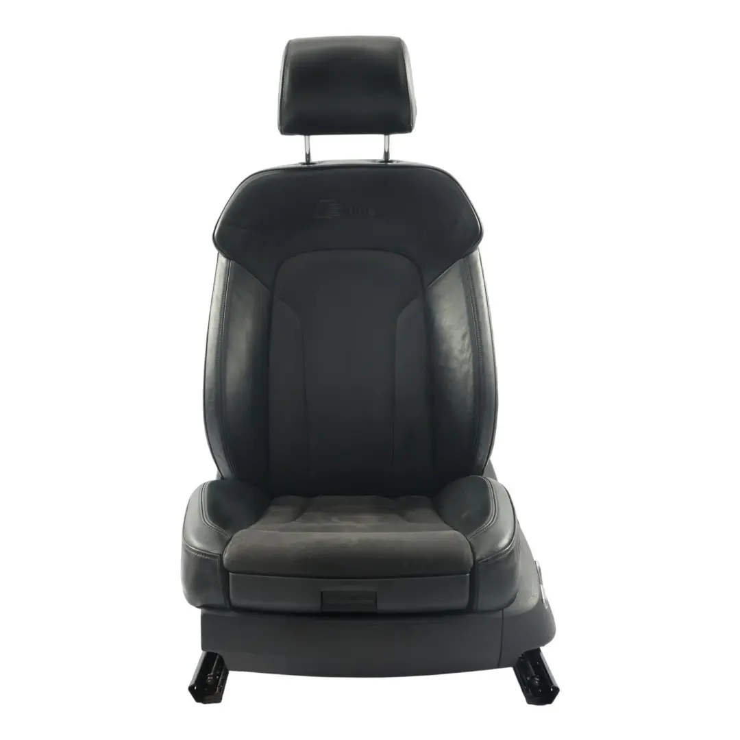 Sedile Anteriore Sinistro S-Line Riscaldato Pelle Alcantara Nero per Audi Q7 4L con numero di parte 4L0881805G Audi Q7 4L Sedile Anteriore Sinistro S-Line Riscaldato Pelle Alcantara Nero - SKU 4L0881805G-3 - Numero di parte 4L0881805G