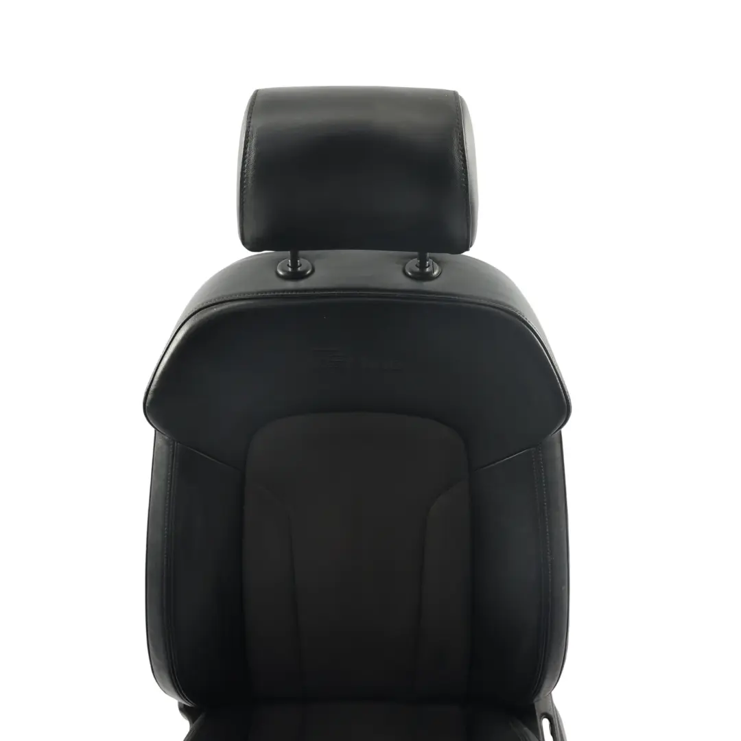 Audi Q7 4L Sedile Anteriore Sinistro S-Line Riscaldato Pelle Alcantara Nero - SKU 4L0881805G-3 - Numero di parte 4L0881805G