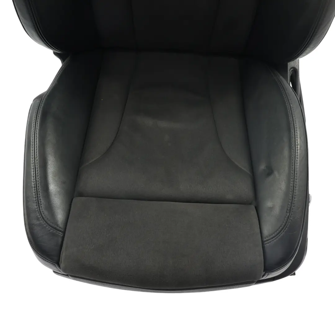 Audi Q7 4L Siège Sport Avant Gauche S-Line Chauffant Cuir Alcantara Noir - SKU 4L0881805G-3 - Numéro de pièce 4L0881805G