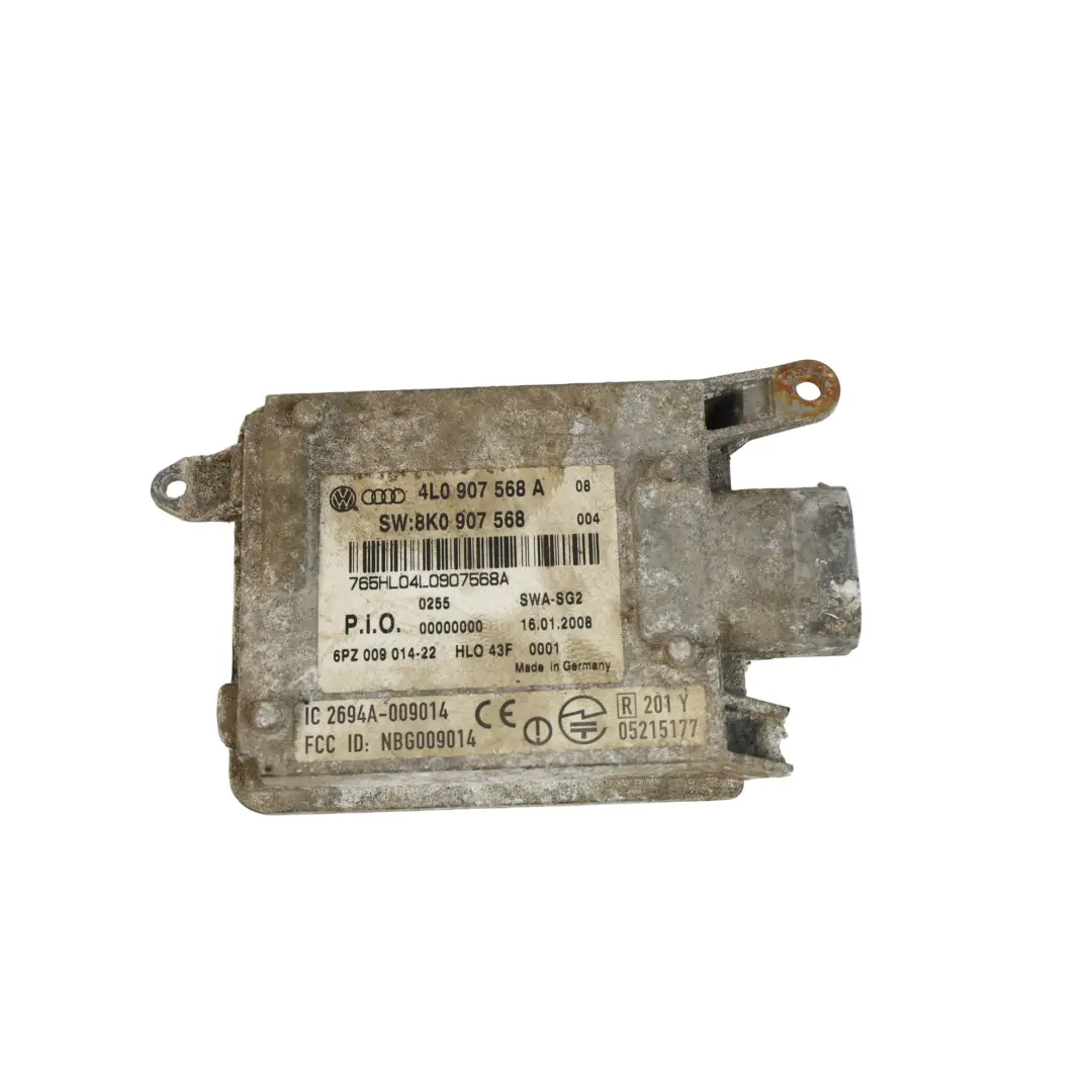 Unité Radar Surveillance Angle Mort Gauche 8K0907568 pour Audi Q7 4L à propos du numéro de pièce 4L0907568A Audi Q7 4L Unité Radar Surveillance Angle Mort Gauche 8K0907568 - SKU 4L0907568A-1 - Numéro de pièce 4L0907568A