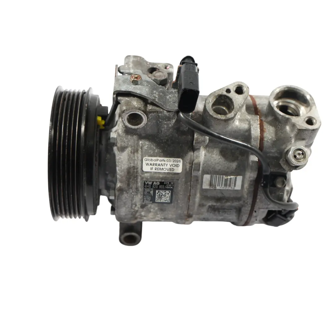 4M A7 4G A/C Aire Acondicionado Compresor Bomba para Audi Q7 con número de pieza 4M0820803J Audi Q7 4M A7 4G A/C Aire Acondicionado Compresor Bomba - SKU 4M0820803J - Número de pieza 4M0820803J