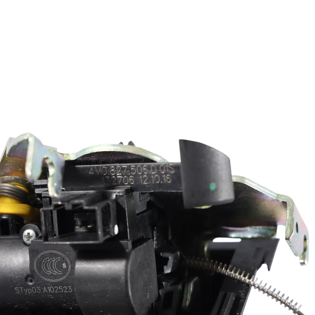 Mk3 3V Tailgate Lock Boot Trunk Latch Catch Mechanism to Skoda Superb with Part number 4M0827506D Skoda Superb Mk3 3V Tailgate Lock Boot Trunk Latch Catch Mechanism - SKU 4M0827506D-1 - Part number 4M0827506D