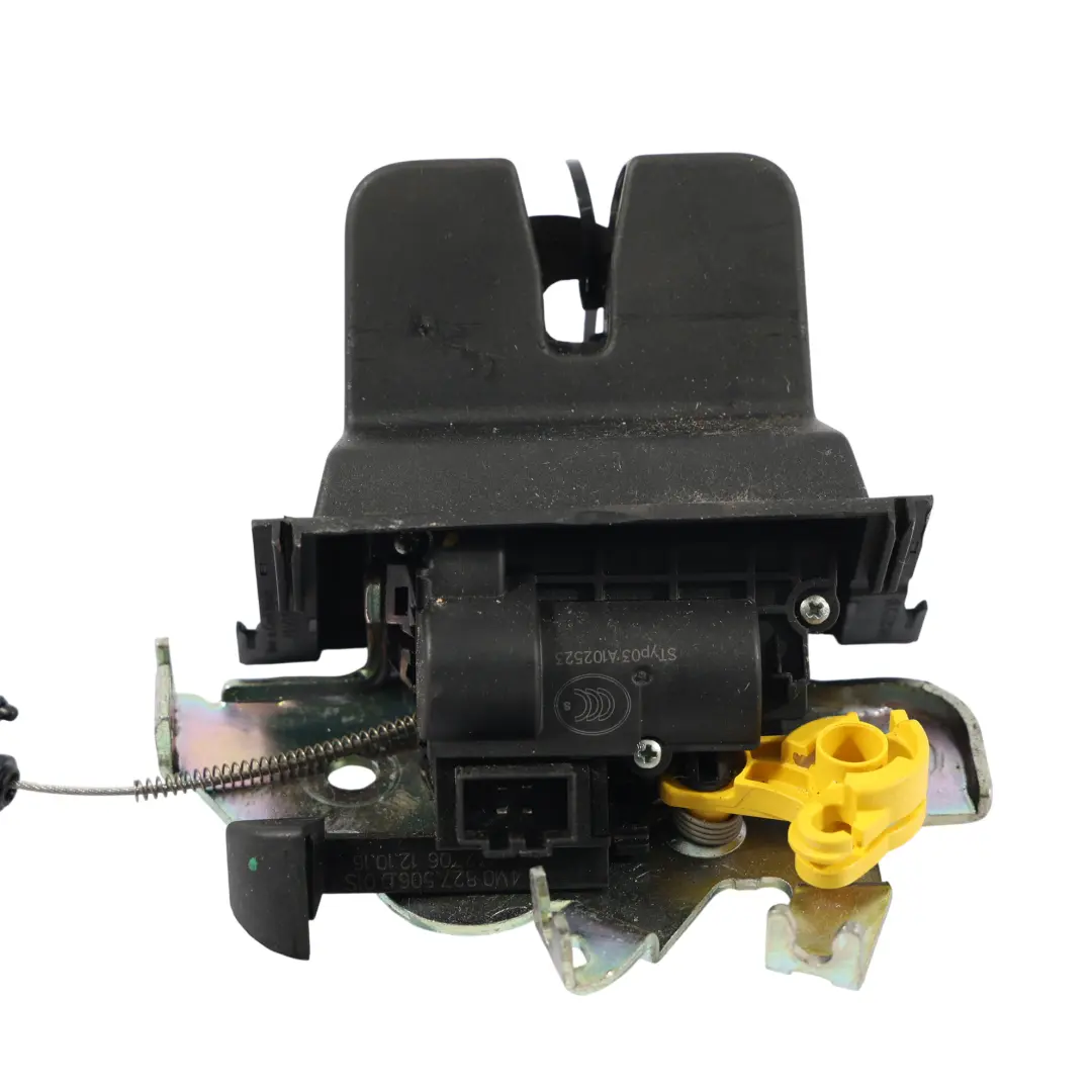 Mk3 3V Heckklappen Schloss Kofferraum Verriegelung Catch für Skoda Superb mit Teilenummer 4M0827506D Skoda Superb Mk3 3V Heckklappen Schloss Kofferraum Verriegelung Catch - SKU 4M0827506D-1 - Teilenummer 4M0827506D