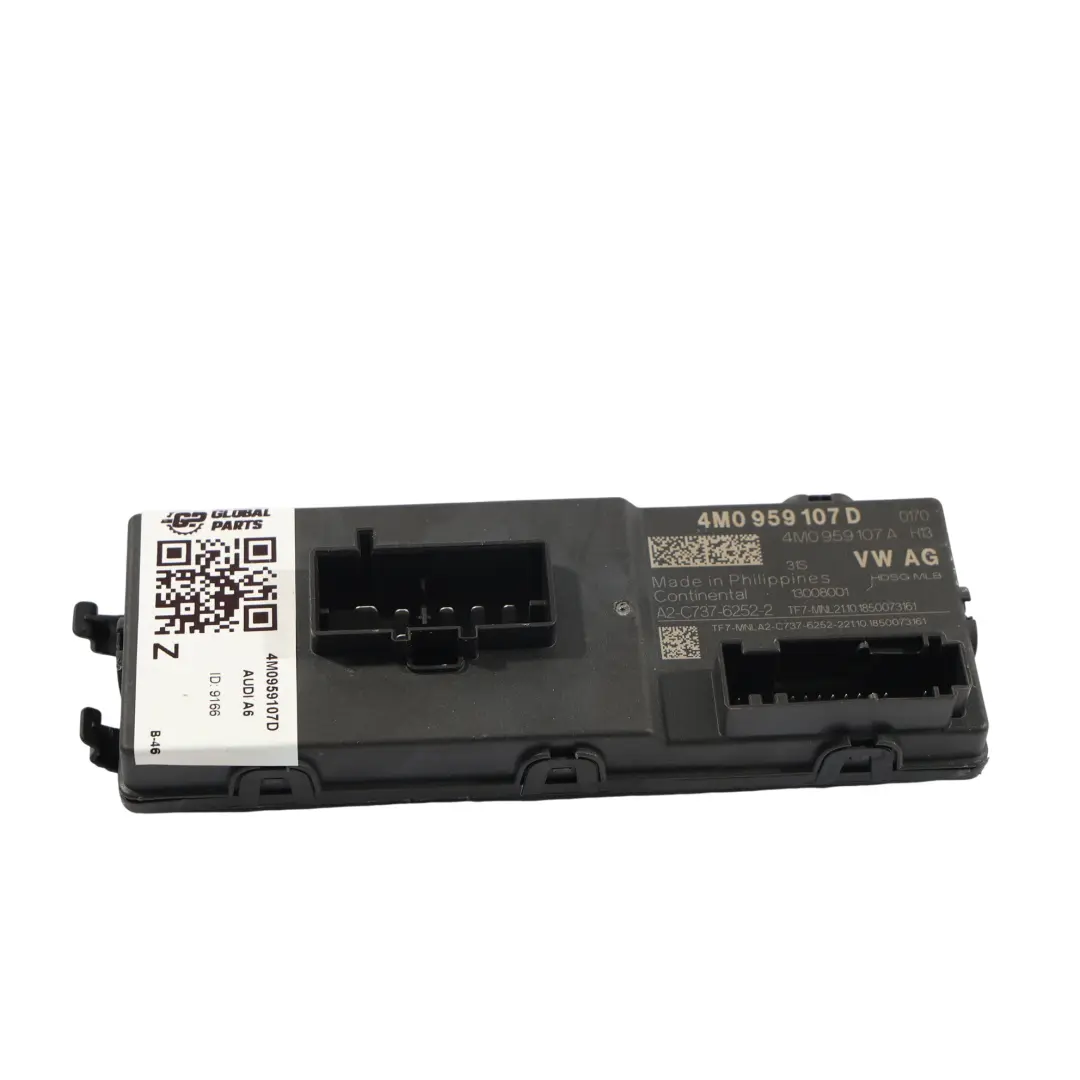 Audi A6 C8 Module De Commande Du Hayon Arrière - SKU 4M0959107D - Numéro de pièce 4M0959107D