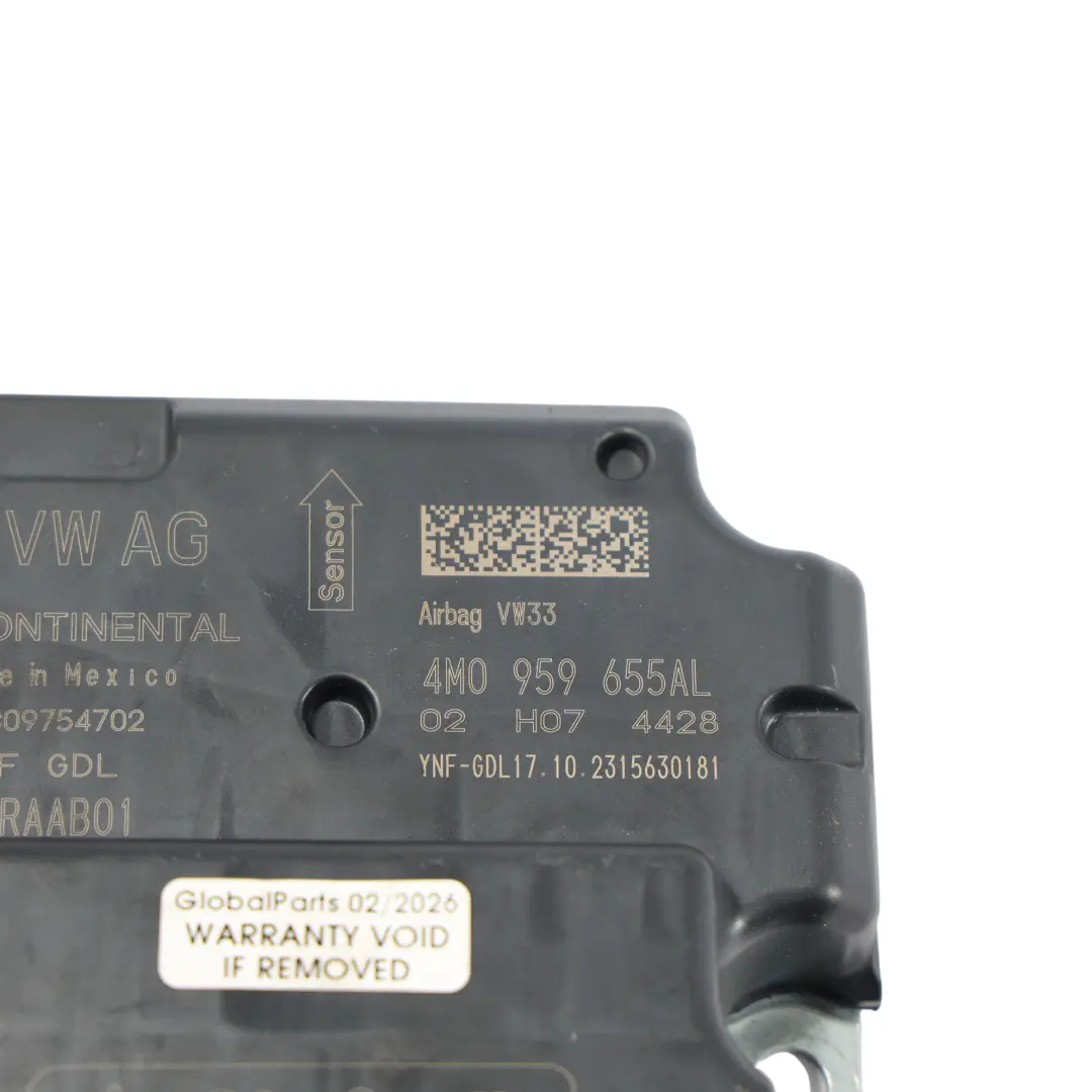 4M Aire Modul Steuer Gerät ECU für Audi A6 C8 Q7 mit Teilenummer 4M0959655AL Audi A6 C8 Q7 4M Aire Modul Steuer Gerät ECU - SKU 4M0959655AL - Teilenummer 4M0959655AL