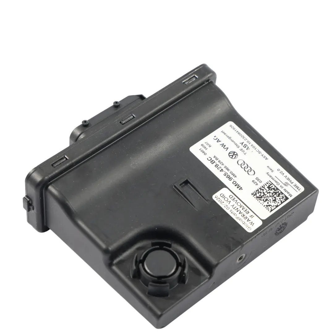Thermo Management Control Unit 4M0965429 to Audi A6 C8 with Part number 4M0965429BC Audi A6 C8 Thermo Management Control Unit 4M0965429 - SKU 4M0965429BC - Part number 4M0965429BC