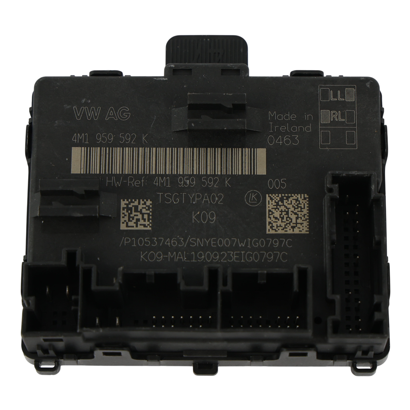 Audi A6 C8 A7 4K Door Module Control Unit ECU Front Passenger Side ...