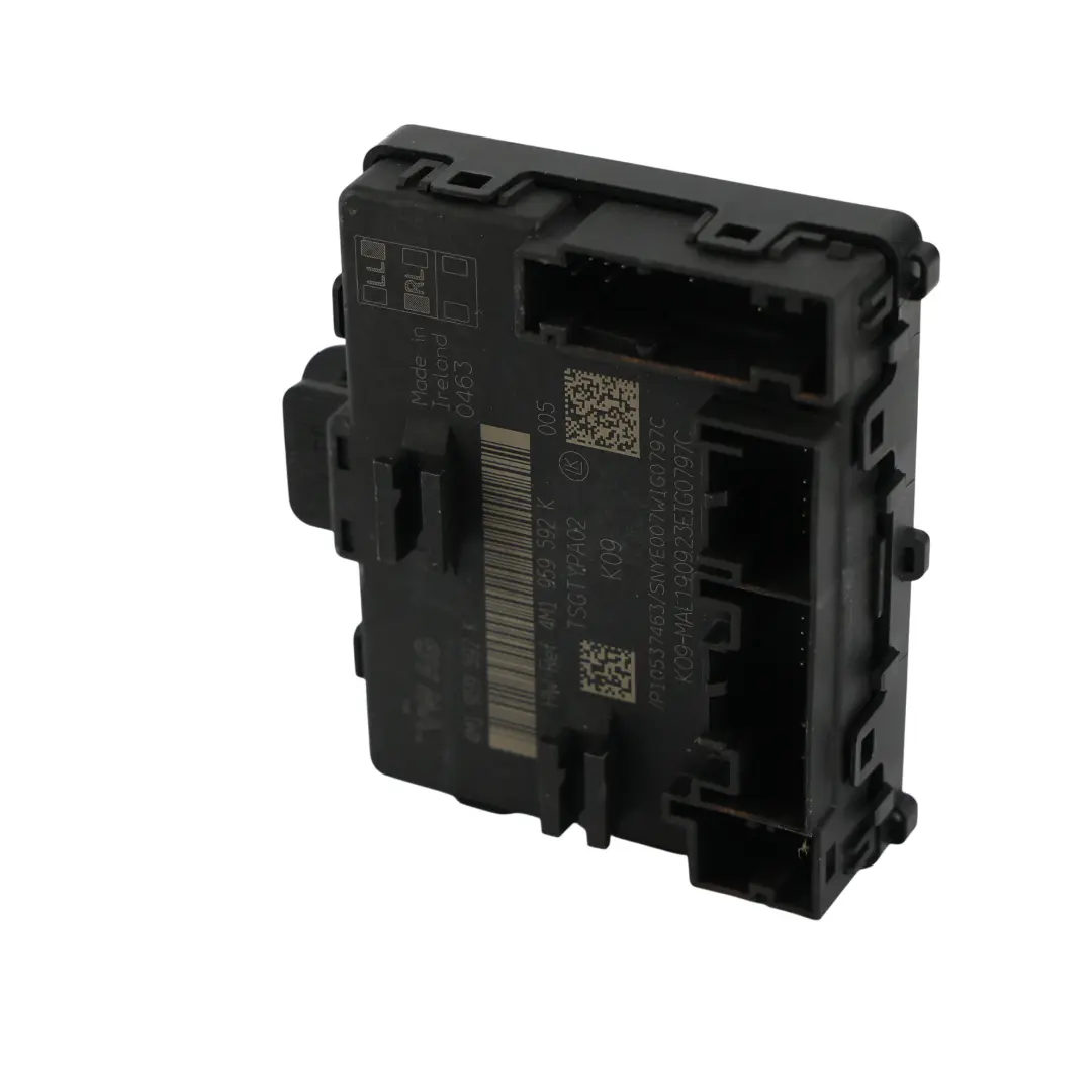 Audi A6 C8 A7 4K Door Module Control Unit ECU Front Passenger Side - SKU 4M1959592K - Part number 4M1959592K