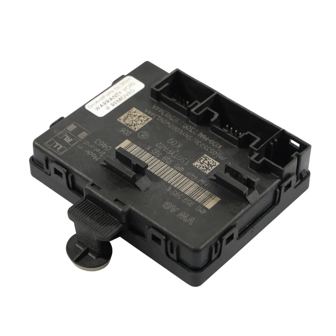 4K Tür Modul Hinten Links Rechts Steuergerät ECU für Audi A6 C8 A7 mit Teilenummer 4M1959595K Audi A6 C8 A7 4K Tür Modul Hinten Links Rechts Steuergerät ECU - SKU 4M1959595K - Teilenummer 4M1959595K