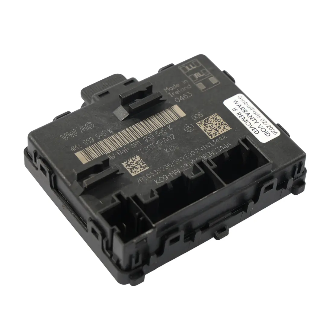 4K Modulo Porta Posteriore Sinistra Destra Controllo per Audi A6 C8 A7 con numero di parte 4M1959595K Audi A6 C8 A7 4K Modulo Porta Posteriore Sinistra Destra Controllo - SKU 4M1959595K - Numero di parte 4M1959595K