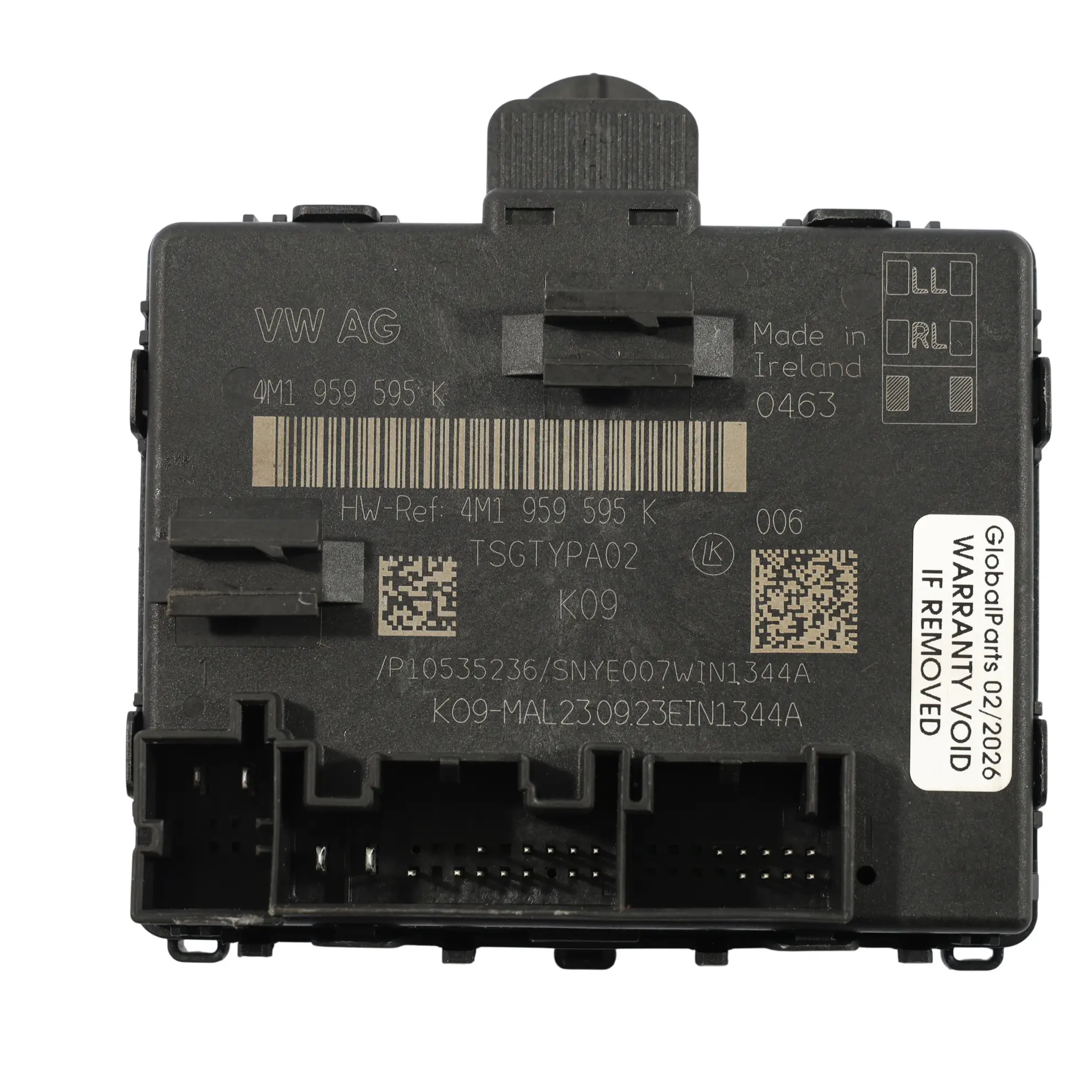 Audi A6 C8 A7 4K Modulo Porta Posteriore Sinistra Destra Controllo 4M1959595K