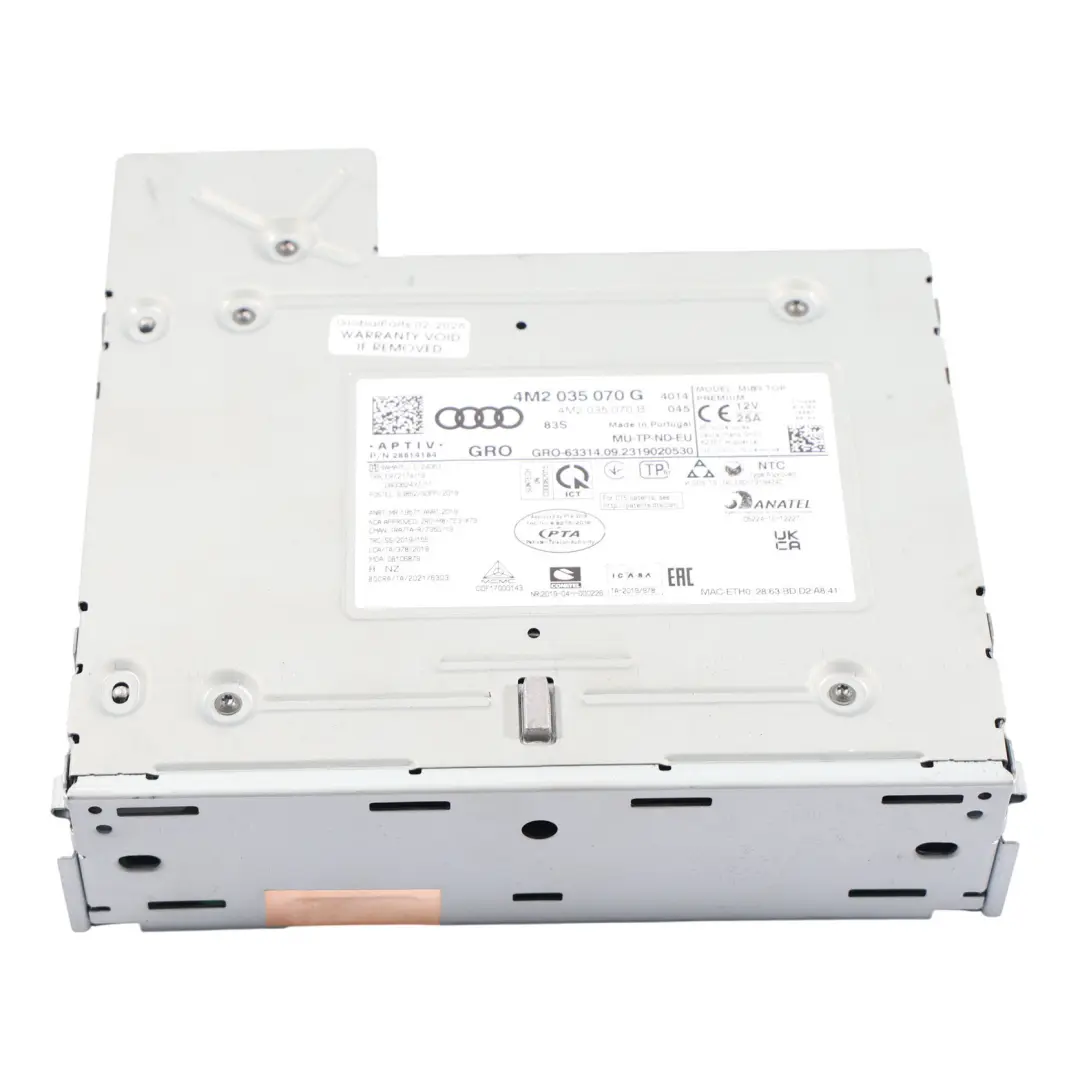 4M CD Player Radio Multimedia Audio Head Unit 4M2035070C to Audi Q7 with Part number 4M2035070G Audi Q7 4M CD Player Radio Multimedia Audio Head Unit 4M2035070C - SKU RHD-4M2035070G - Part number 4M2035070G