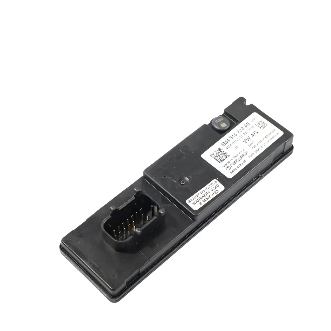 Stivale Batteria Monitoraggio Modulo Di Controllo per Audi A6 C8 con numero di parte 4M4915233AE Audi A6 C8 Stivale Batteria Monitoraggio Modulo Di Controllo - SKU 4M4915233AE - Numero di parte 4M4915233AE