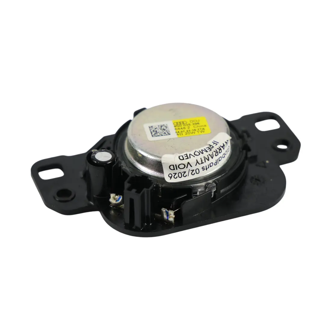 Front Dashboard Speaker Treble Left Right N/O/S to Audi A6 C8 with Part number 4N0035398 Audi A6 C8 Front Dashboard Speaker Treble Left Right N/O/S - SKU 4N0035398 - Part number 4N0035398