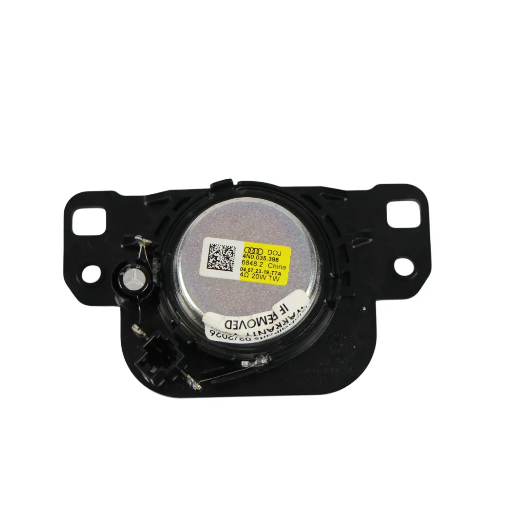Audi A6 C8 Haut-Parleur Aigu Gauche/Droite Du Tableau De Bord Avant - SKU 4N0035398 - Numéro de pièce 4N0035398