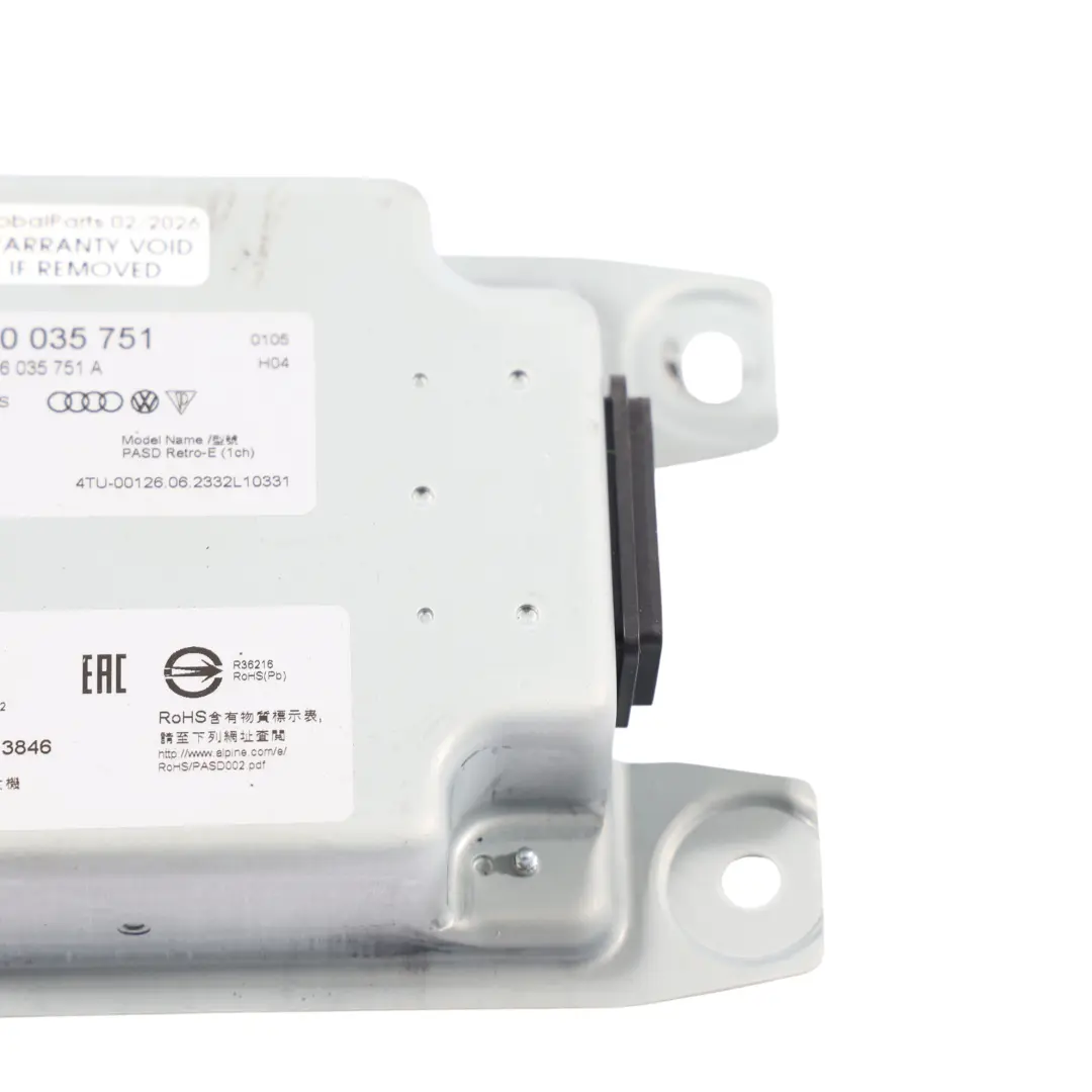 Audi A6 C8 Modulo Unità Di Controllo Del Suono Del Motore - SKU 4N0035751 - Numero di parte 4N0035751