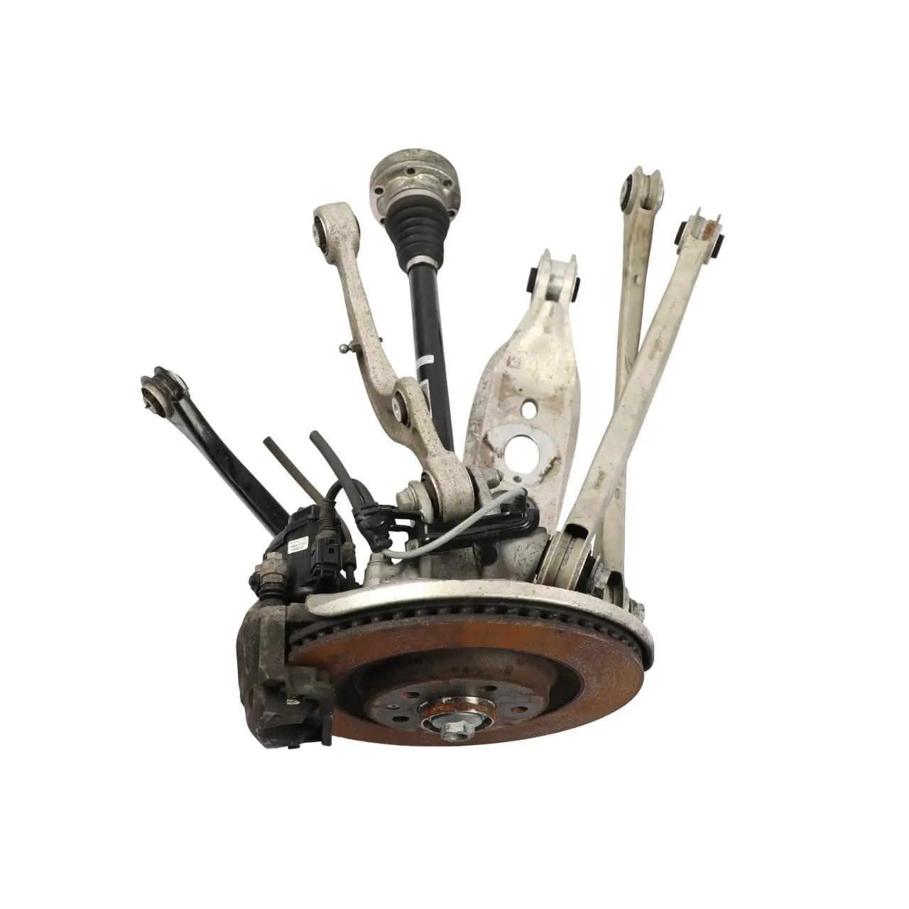 Audi A6 C8 Suspension Leg Wheel Carrier Bearing Rear Left N/S Brake Disc Caliper