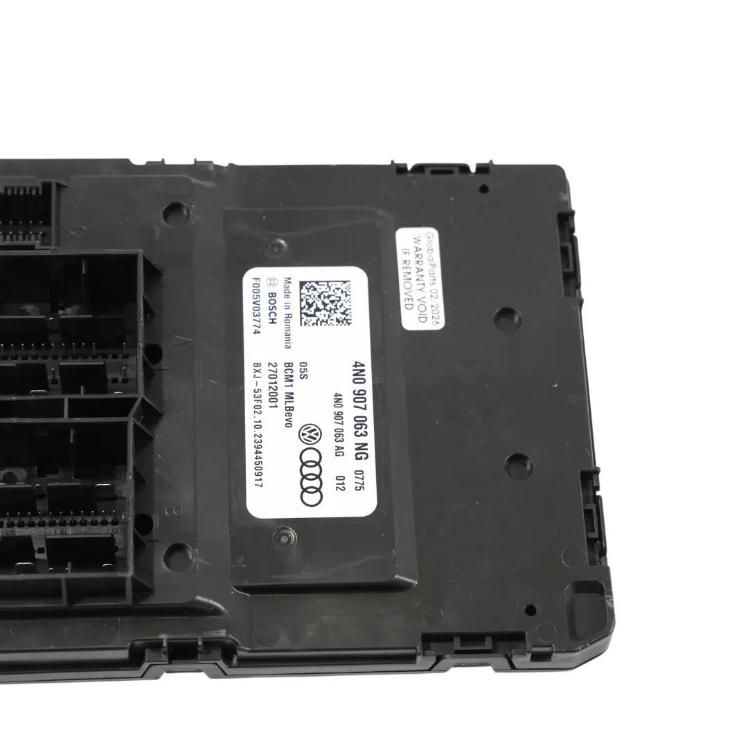 Moduł Sterownik Komforu BCM ECU do Audi A6 C7 o numerze 4N0907063NG Audi A6 C7 Moduł Sterownik Komforu BCM ECU - SKU 4N0907063NG - Numer Części 4N0907063NG