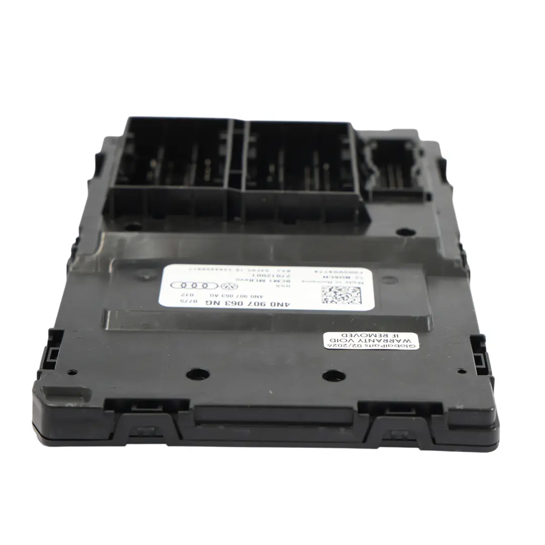 Module Commande Carrosserie Confort BCM Unité Confort ECU pour Audi A6 C7 à propos du numéro de pièce 4N0907063NG Audi A6 C7 Module Commande Carrosserie Confort BCM Unité Confort ECU - SKU 4N0907063NG - Numéro de pièce 4N0907063NG