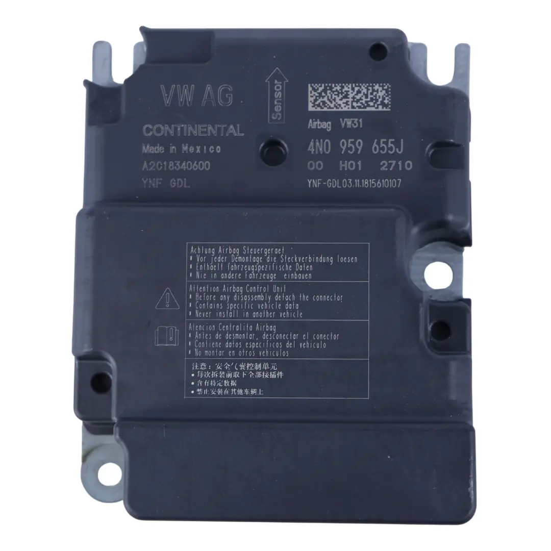 Audi A6 C8 A7 4K Luftmodul Sensor Steuergerät ECU - SKU 4N0959655J - Teilenummer 4N0959655J