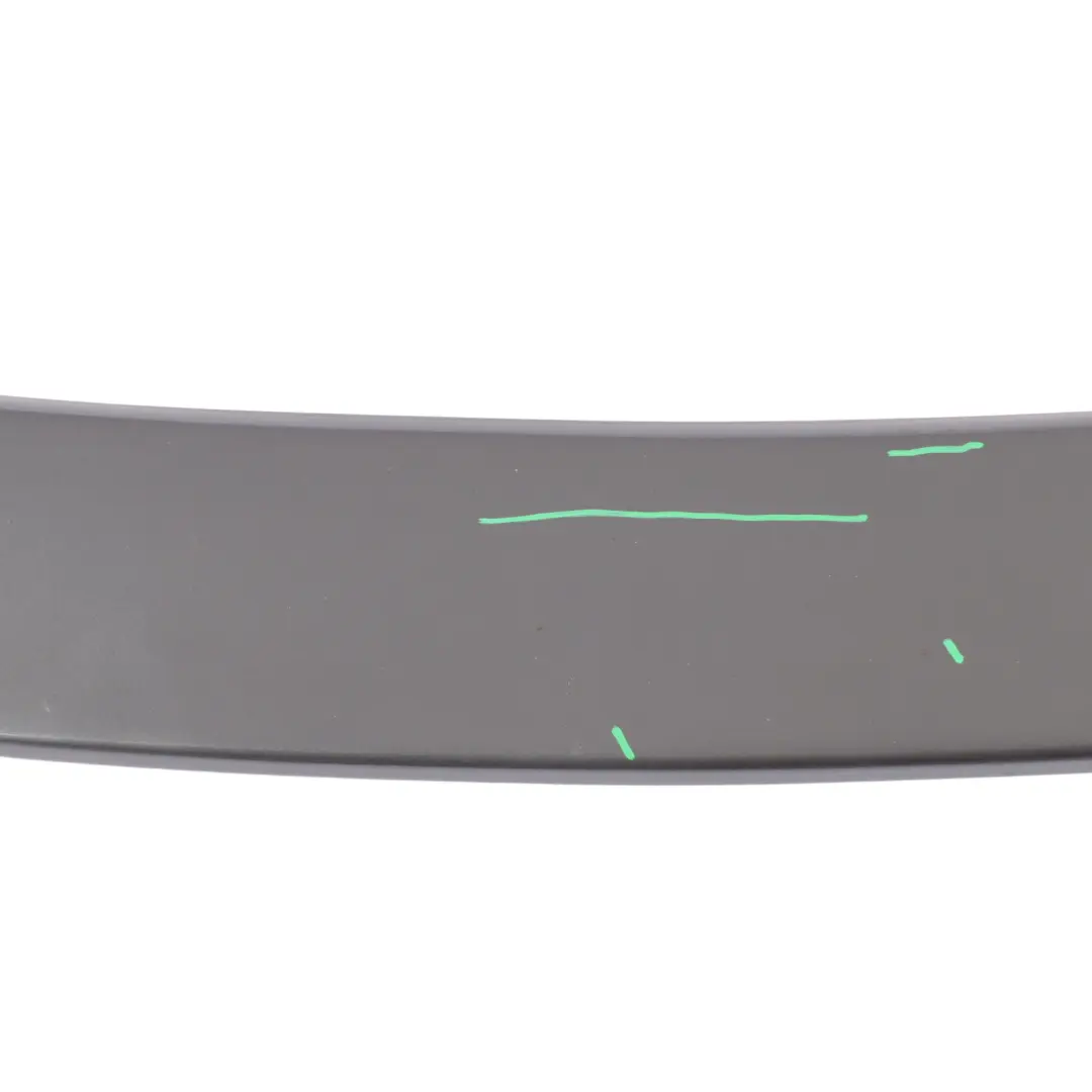 BMW E92 E93 Rear Spoiler Panel Rieger Tuning Sparkling Graphite Metallic - A22 - SKU 53439-SG - Part number 53439-SG