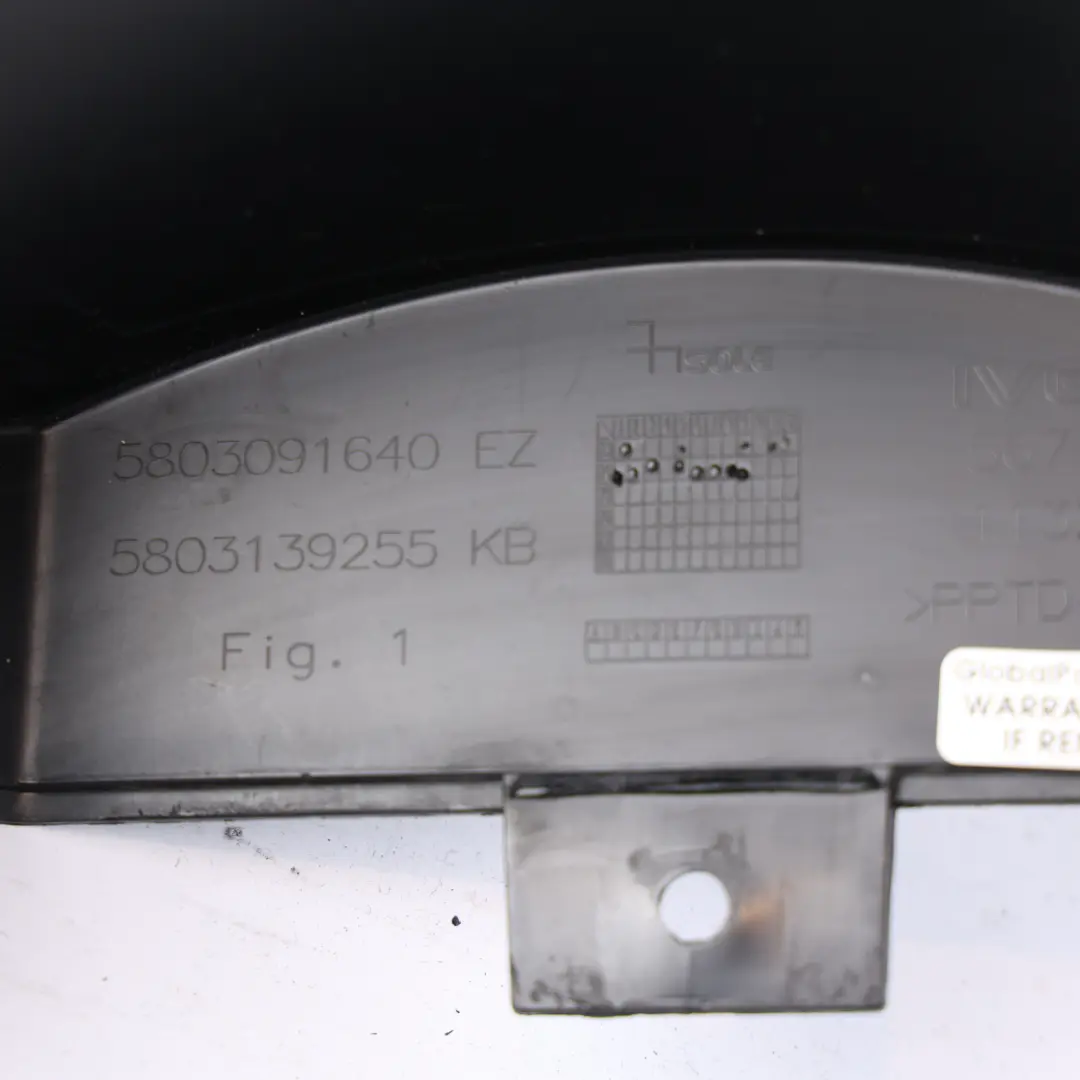 MY2024 Front Bumper Radar Trim Cover 5803091640 to Iveco Daily with Part number 5803139255 Iveco Daily MY2024 Front Bumper Radar Trim Cover 5803091640 - SKU 5803139255 - Part number 5803139255