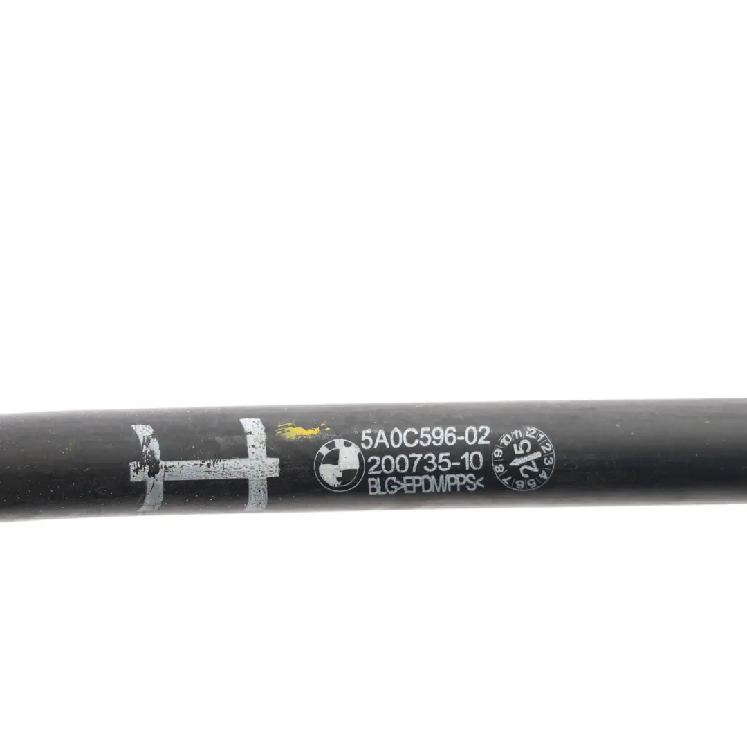 F74 Gran Coupé External Radiator Line Hose Tube Pipe to BMW with Part number 5A0C596 BMW F74 Gran Coupé External Radiator Line Hose Tube Pipe - SKU 5A0C596 - Part number 5A0C596