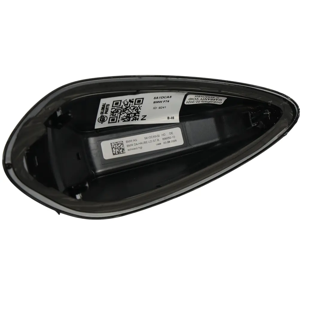 F74 Gran Coupé Cubre Antena Techo Embellecedor para BMW con número de pieza 5A1DCA5 BMW F74 Gran Coupé Cubre Antena Techo Embellecedor - SKU 5A1DCA5 - Número de pieza 5A1DCA5