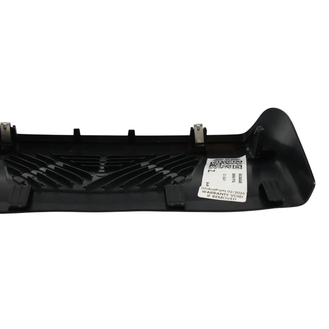 F74 Gran Coupé Coperchio Sbrinatore Griglia Ventilazione Cruscotto per BMW con numero di parte 5A34AA6 BMW F74 Gran Coupé Coperchio Sbrinatore Griglia Ventilazione Cruscotto - SKU 5A34AA6 - Numero di parte 5A34AA6