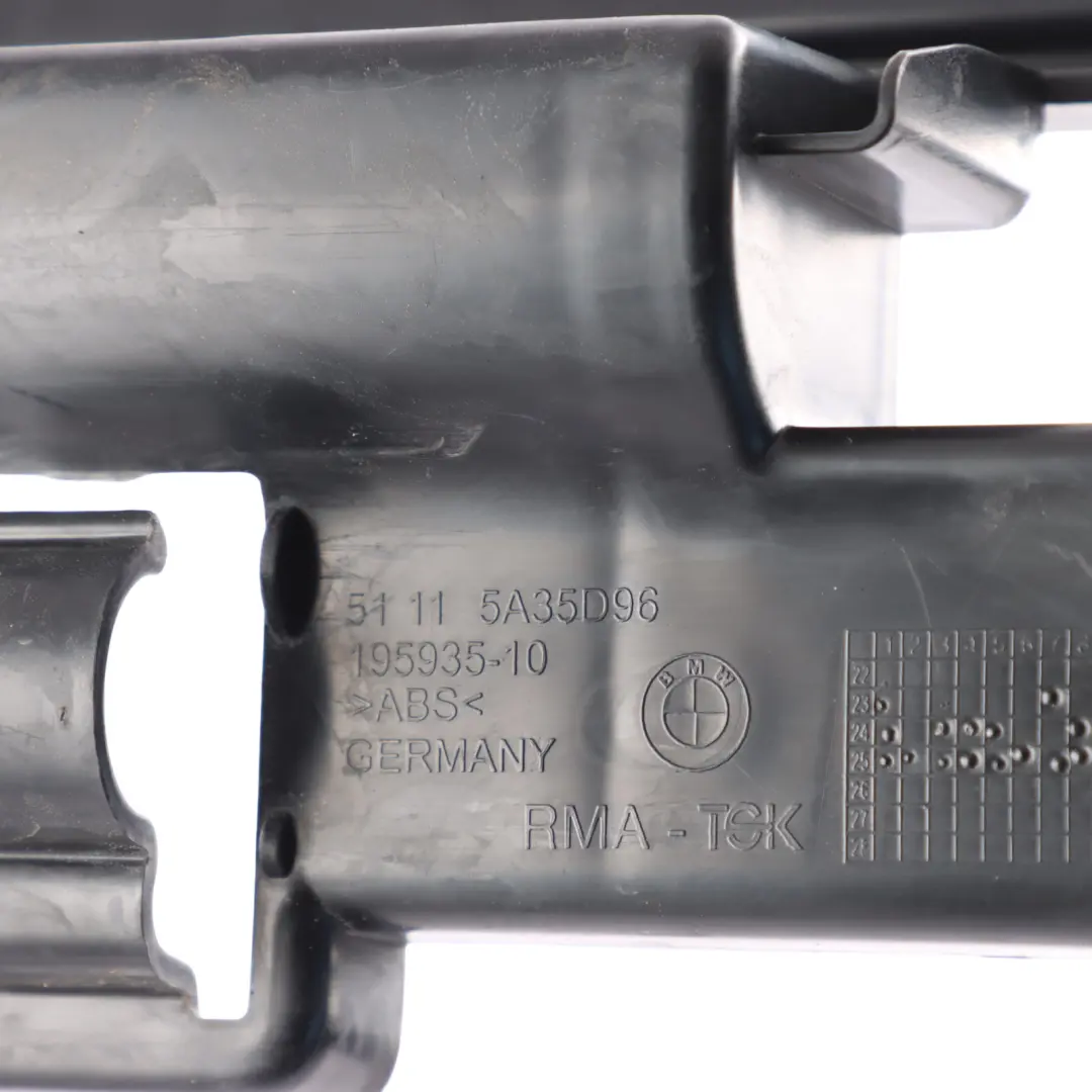 BMW F74 F78 Bumper Guide Rear Centre Carrier Bracket Mount - SKU 5A35D96 - Part number 5A35D96