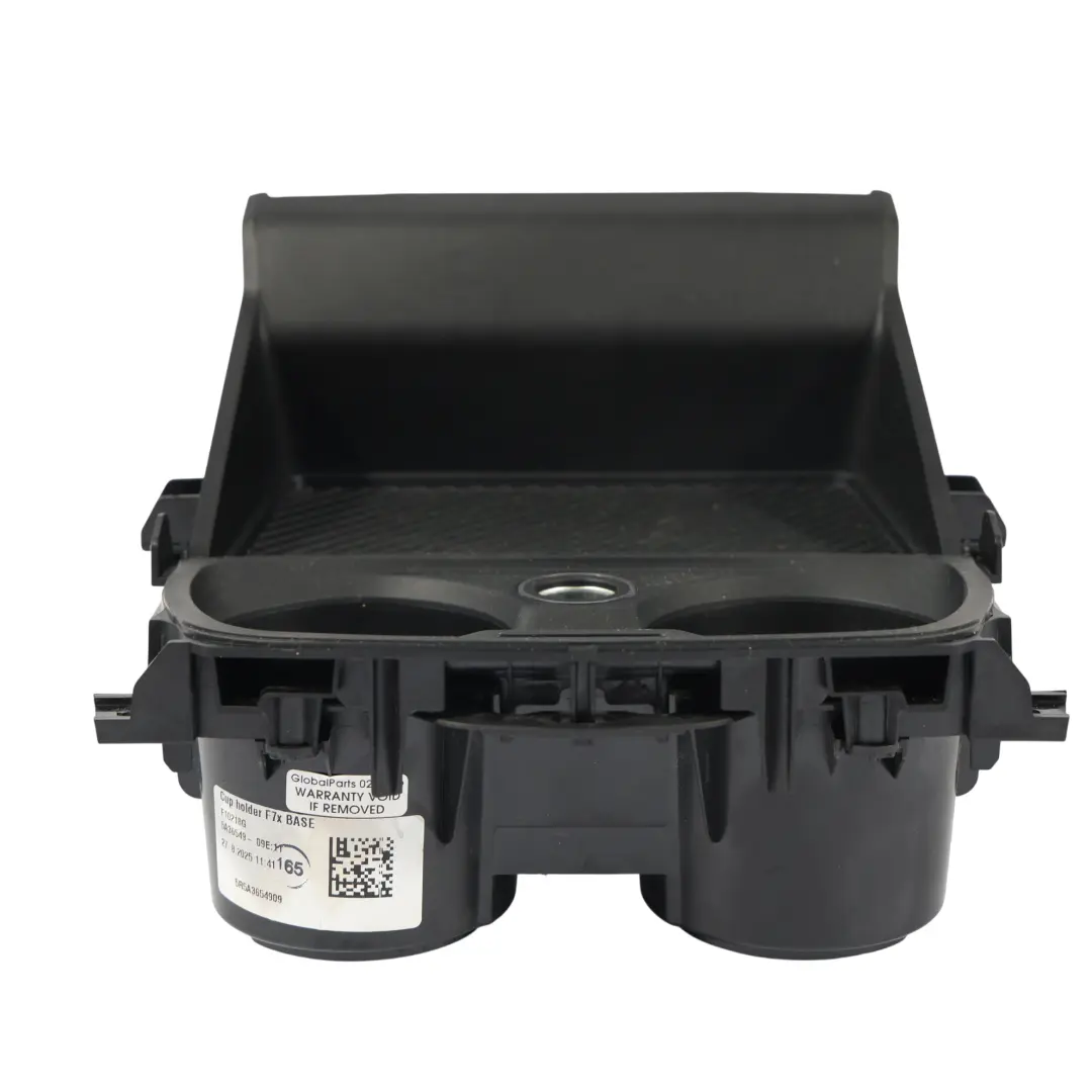 F74 Consola Central Bandeja Portavasos para BMW F70 con número de pieza 5A86B07 BMW F70 F74 Consola Central Bandeja Portavasos - SKU 5A36549 - Número de pieza 5A86B07