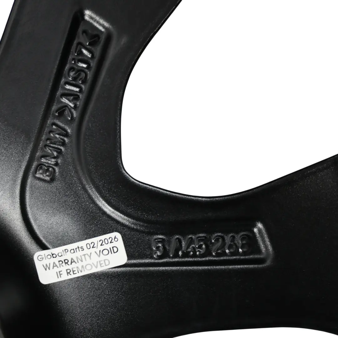 F74 F78 Gran Coupé Black Wheel Alloy Rim 19" 8J ET:53 Styling 977M to BMW with Part number 5A45268 BMW F74 F78 Gran Coupé Black Wheel Alloy Rim 19" 8J ET:53 Styling 977M - SKU 5A45268-1 - Part number 5A45268