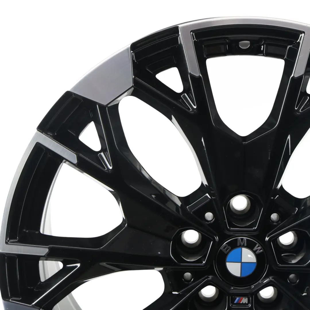 F74 F78 Gran Coupé Black Wheel Alloy Rim 19" 8J ET:53 Styling 977M to BMW with Part number 5A45268 BMW F74 F78 Gran Coupé Black Wheel Alloy Rim 19" 8J ET:53 Styling 977M - SKU 5A45268-2 - Part number 5A45268