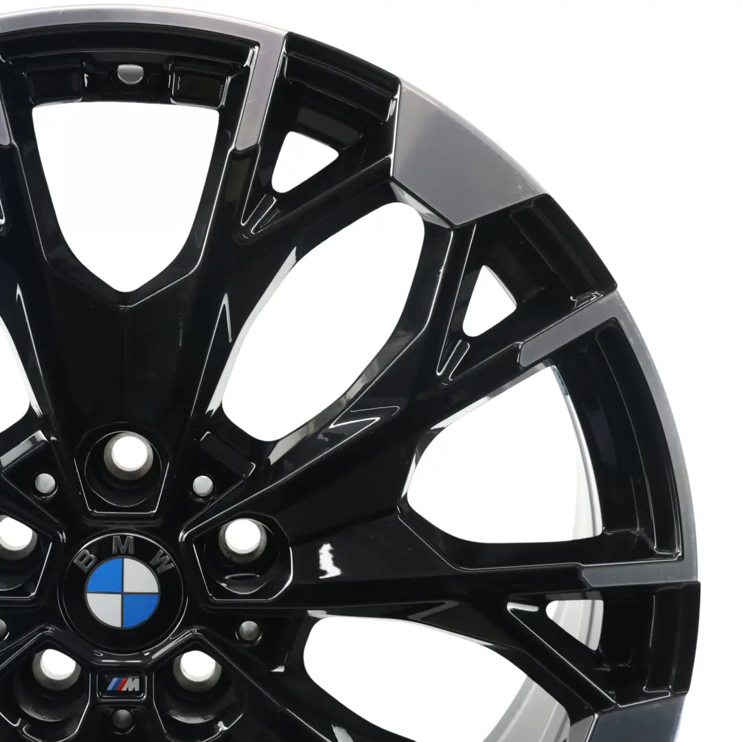 BMW F74 F78 Schwarze Leichtmetallfelge 19" 8J ET:53 Styling 977M - SKU 5A45268-2 - Teilenummer 5A45268
