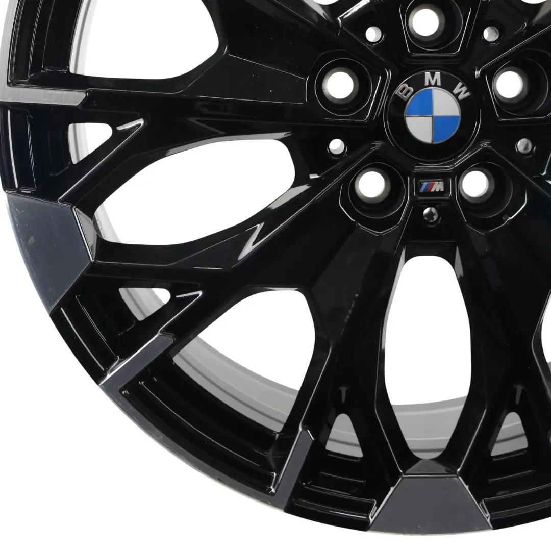 F74 F78 Gran Coupé Black Wheel Alloy Rim 19" 8J ET:53 Styling 977M to BMW with Part number 5A45268 BMW F74 F78 Gran Coupé Black Wheel Alloy Rim 19" 8J ET:53 Styling 977M - SKU 5A45268-3 - Part number 5A45268