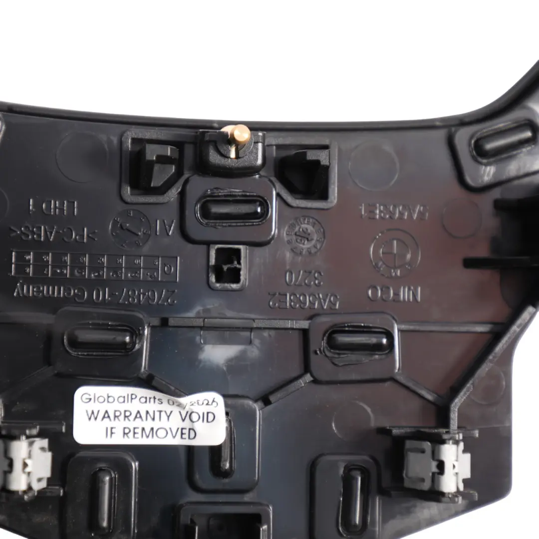 BMW F70 F74 Centre Console Trim Cover Surround Moulding Black - SKU 5A4ACA5 - Part number 5A4ACA5