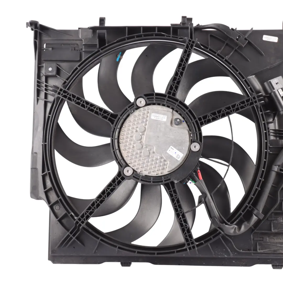 F74 F78 Gran Coupé Radiator Cooling Fan Housing With Fan to BMW F70 with Part number 5A50198 BMW F70 F74 F78 Gran Coupé Radiator Cooling Fan Housing With Fan - SKU 5A50198 - Part number 5A50198