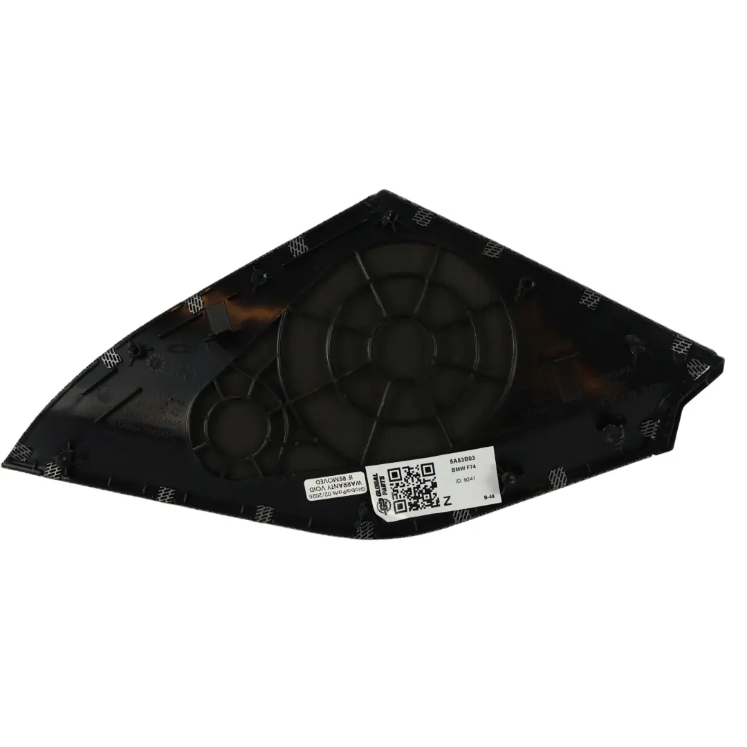 BMW F74 Gran Coupé Tapa Altavoz Puerta Trasera Izquierda - SKU 5A53B03 - Número de pieza 5A53B03