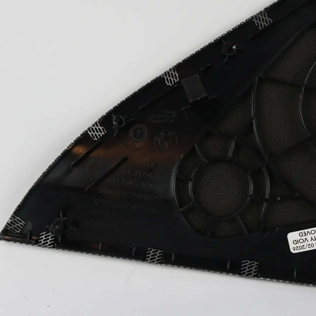 BMW F74 Gran Coupé Tapa Altavoz Puerta Trasera Izquierda - SKU 5A53B03 - Número de pieza 5A53B03