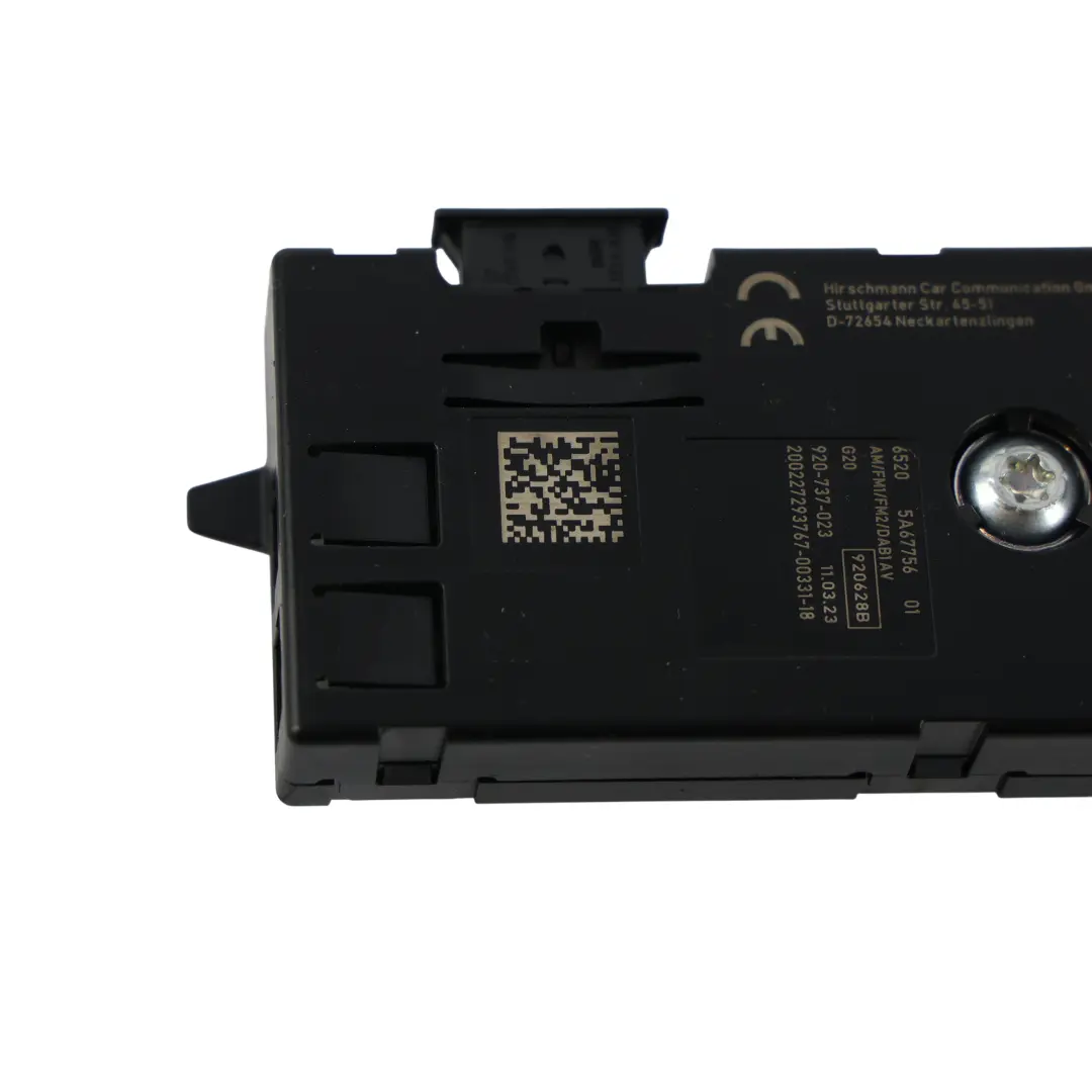 Amplificateur Antenne Diversité Filtre Audio pour BMW G20 à propos du numéro de pièce 5A67756 BMW G20 Amplificateur Antenne Diversité Filtre Audio - SKU 5A67756 - Numéro de pièce 5A67756
