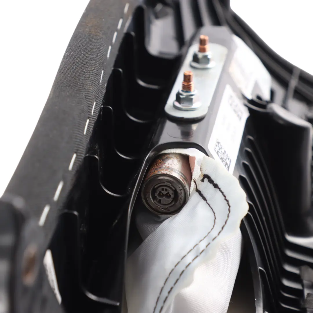 F74 Gran Coupé Rear Seat Finisher Imitation Leather Black Left N/S to BMW with Part number 5A842A1 BMW F74 Gran Coupé Rear Seat Finisher Imitation Leather Black Left N/S - SKU 5A842A1 - Part number 5A842A1