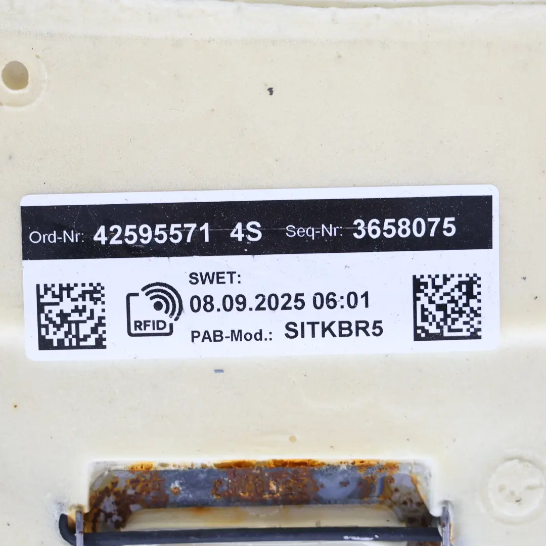 F74 Gran Coupé Seat Cover Cushion Rear Seat Bench Base Vinyl Schwarz to BMW with Part number 5A87054 BMW F74 Gran Coupé Seat Cover Cushion Rear Seat Bench Base Vinyl Schwarz - SKU 5A87054 - Part number 5A87054